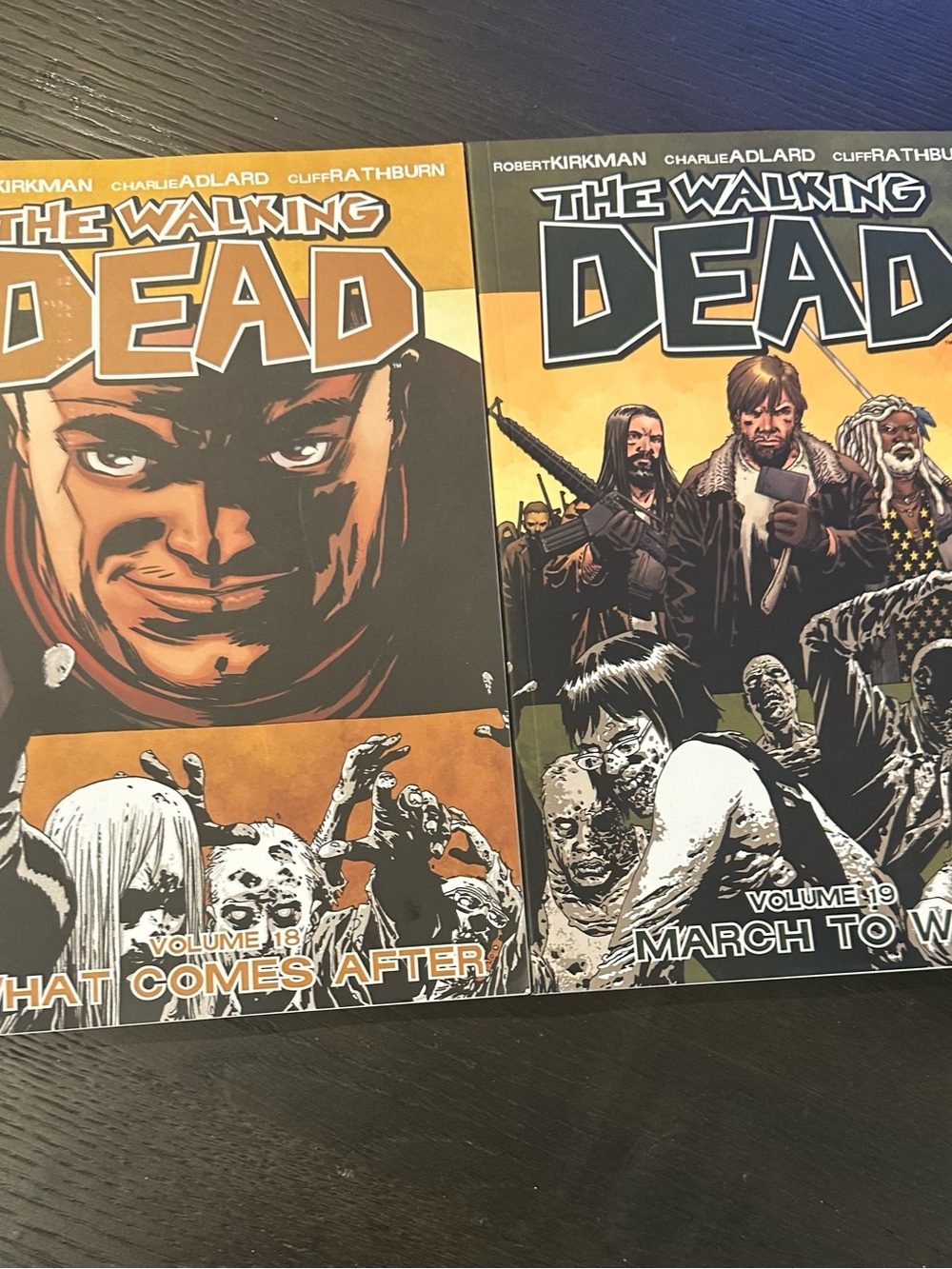 Volume 18 & 19 Graphic Novel Set - Orange/Black Covers